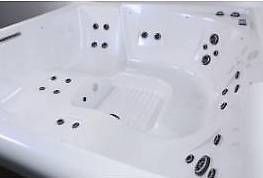 Whirlpool: NetSpa Wave Acryl Spa 5 Sitze – Usato da Lausanne venduto da UniDecoCasa 1