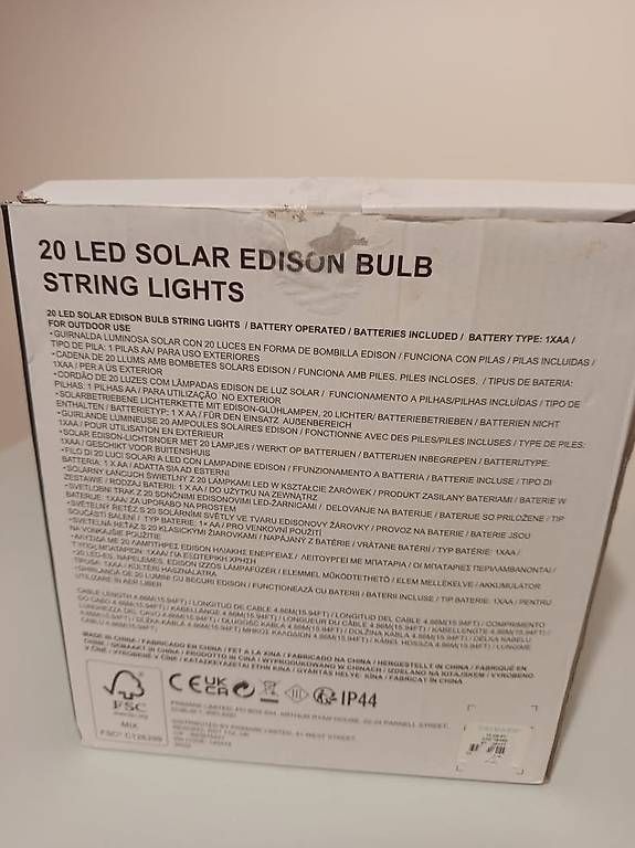 Lampade: 20 LEDS solaires exterieur  – Usato da Bulle venduto da and_sw9g 2