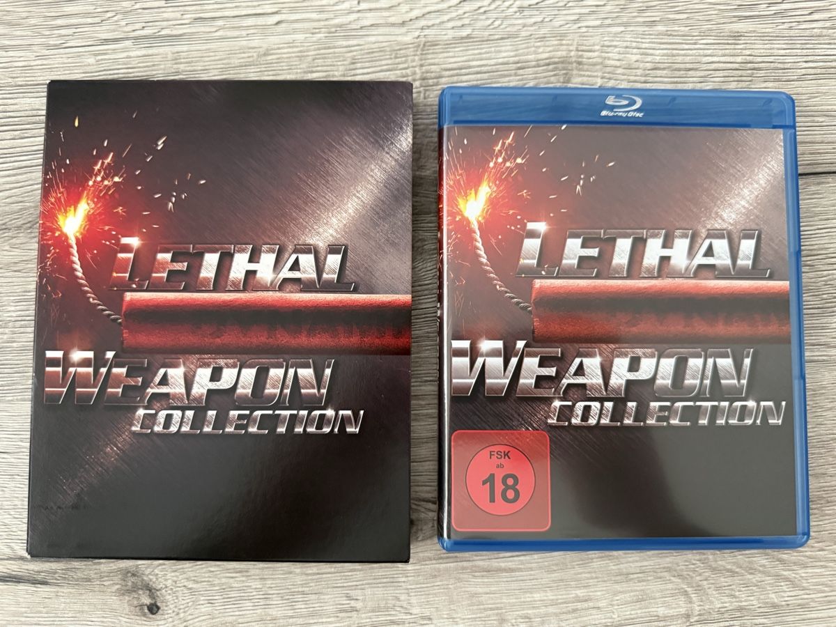 Tous les DVDs: Lethal Weapon 1-4 blu ray Collection – Neuf (Voir description) à Willisau par ste_sc8j 2
