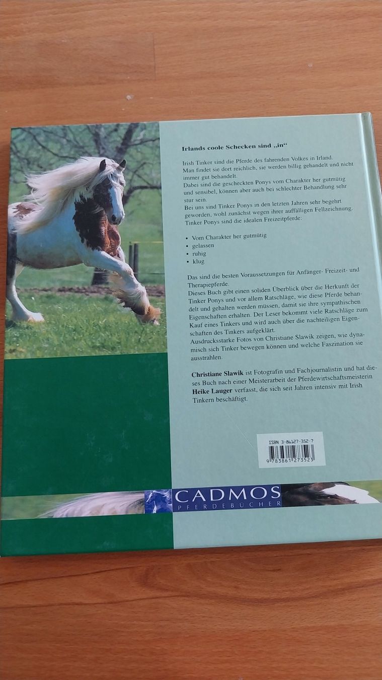 Libri: Buch Tinker Ponys - Irlands coole Schecken – Usato da Staufen venduto da Sunsetranch 1