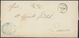 TI Cevio - Strahlenstempel - Locarno - Brief