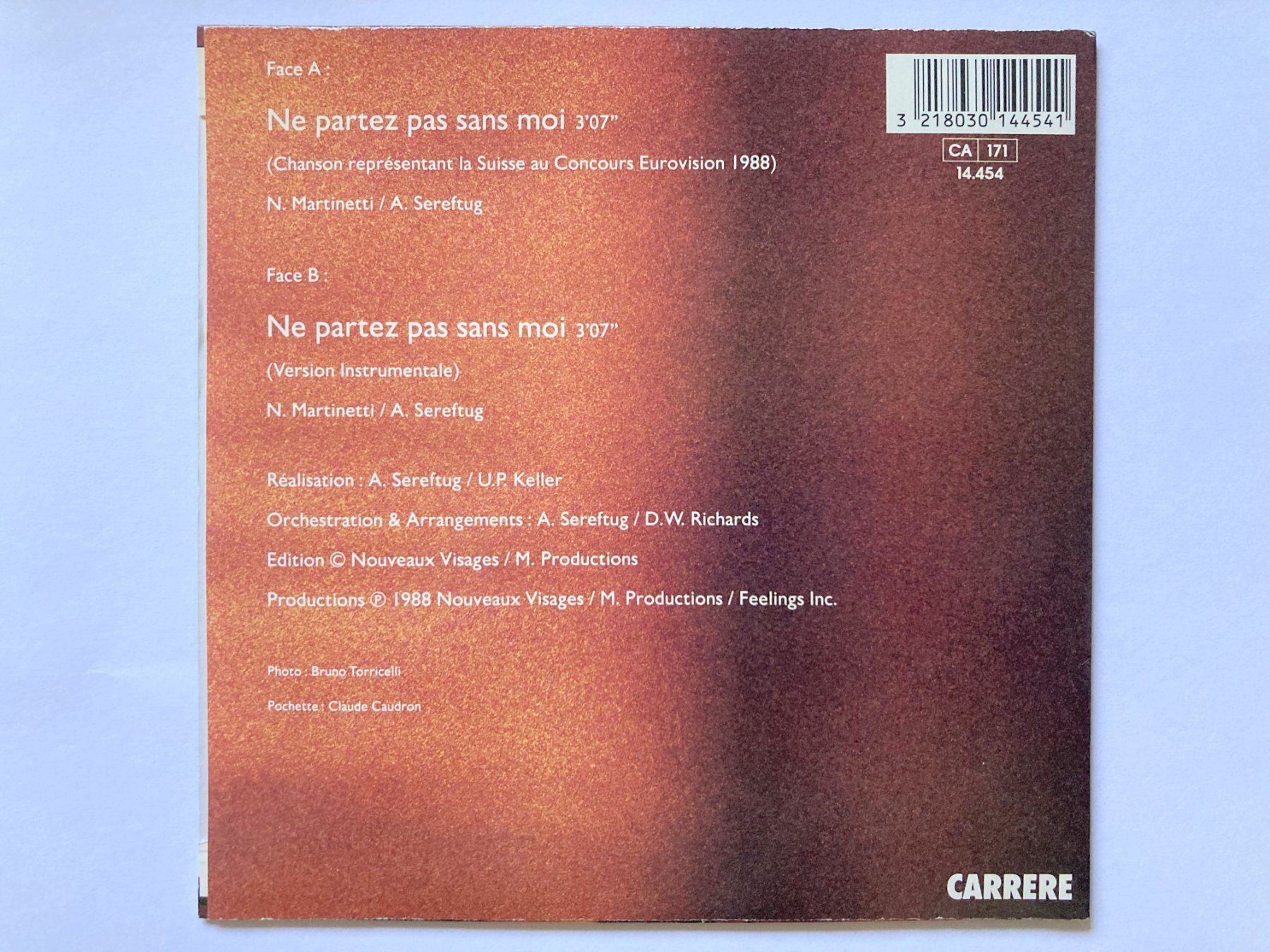 Dischi in vinile: CELINE DION - NE PARTEZ PAS SANS MOI – Usato da Bottens venduto da hotter-than-hell 1