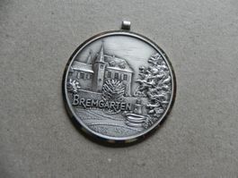 Medaille Bremgarten AG Brunnen Schloss