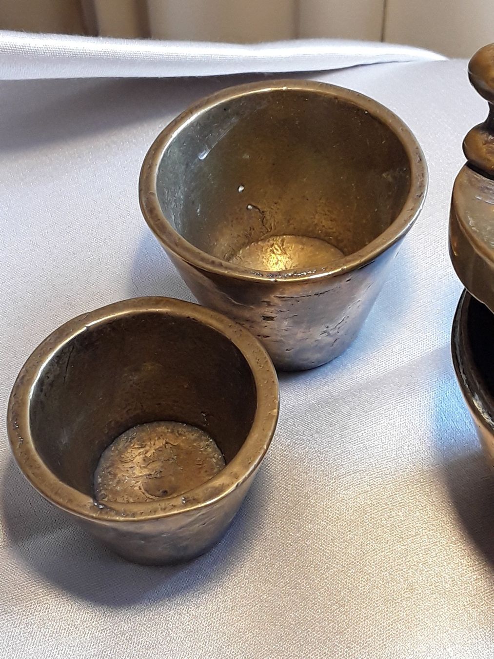 Messen: Antikes Messing Apothekergewicht 19Jhd. – Gebraucht aus Zürich von helsan 7