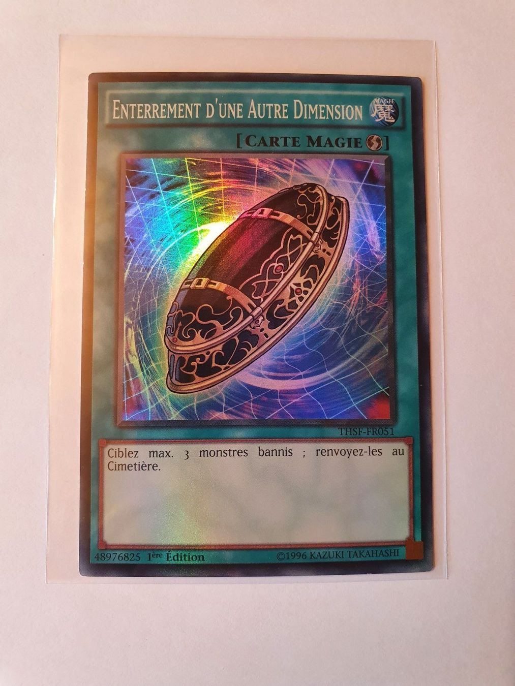 Yugioh Carte collezionabili: Enterrement d'une autre dimension TCG – Usato da Oberdorf BL venduto da BaldenEagle