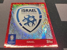Topps Uefa Euro EM 2024 ISR 1 Wappen / Flag