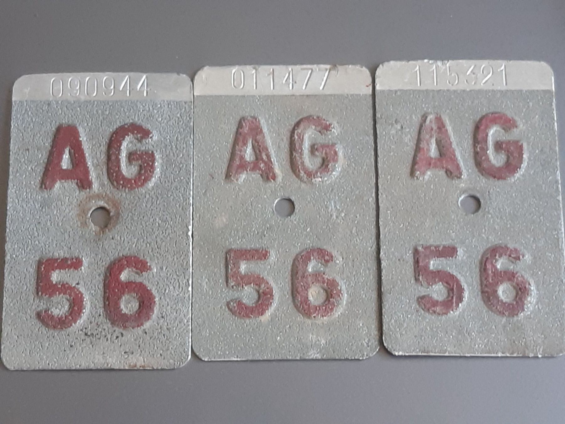 Ecriteaux: Fahrrad Nr Aargau 1956 – D'occasion à Frick par kyb_yq8h
