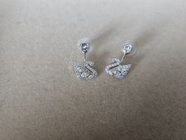 swarovski Ohrringe Schwan