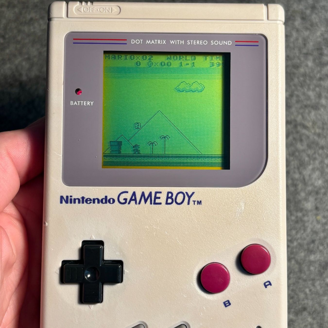Nintendo Console: Gameboy Classic DMG-01 Konsole + Super Mario Land – Usato da Mollis venduto da GamingCorner 1