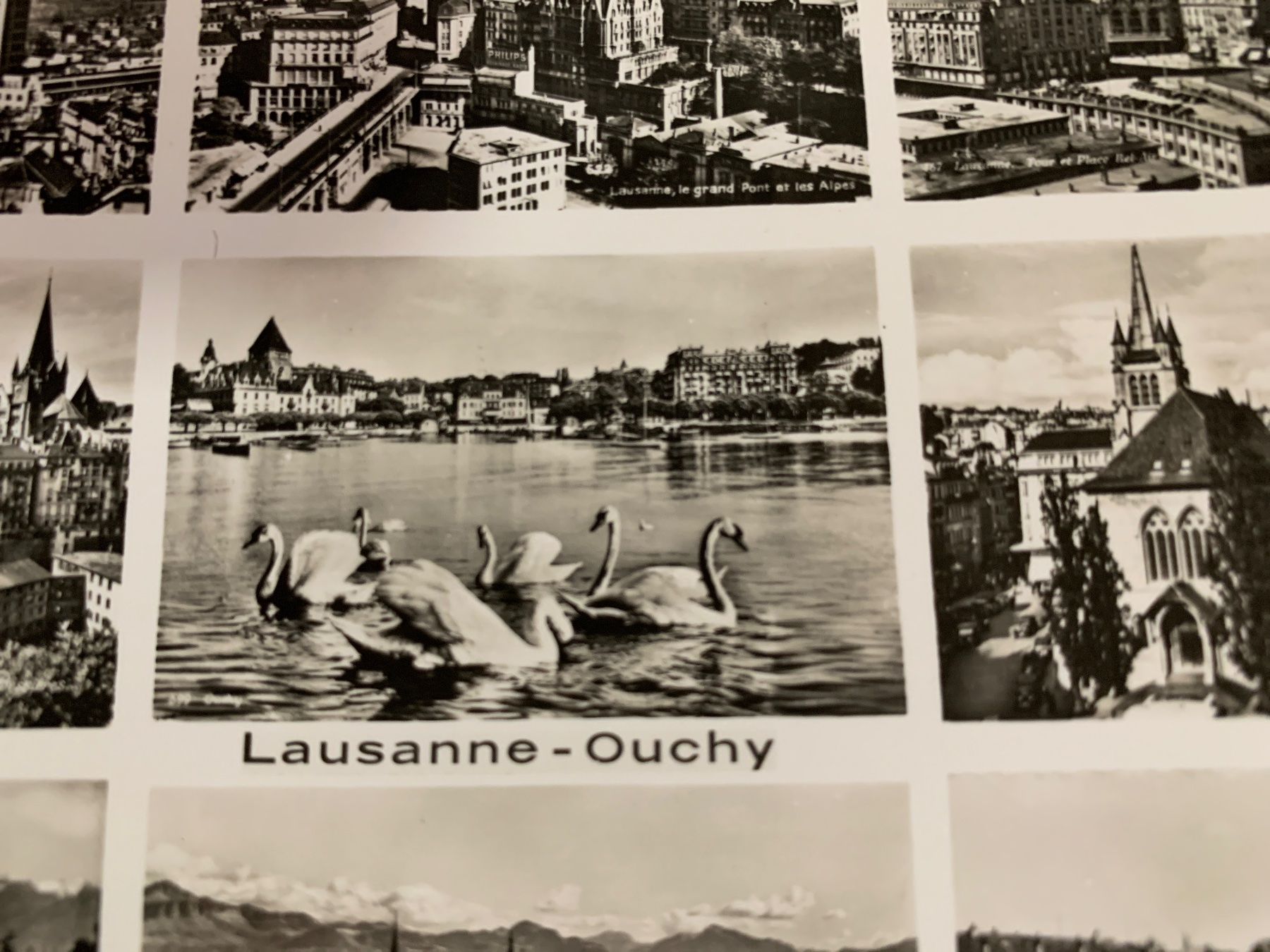 Cartoline postali: ANSICHTSKARTE LAUSANNE-OUCHY************* – Usato da Ibach venduto da lisch3 1
