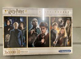 Harry Potter Puzzle Set 3x1000 Teile - Neu & OVP! Top!