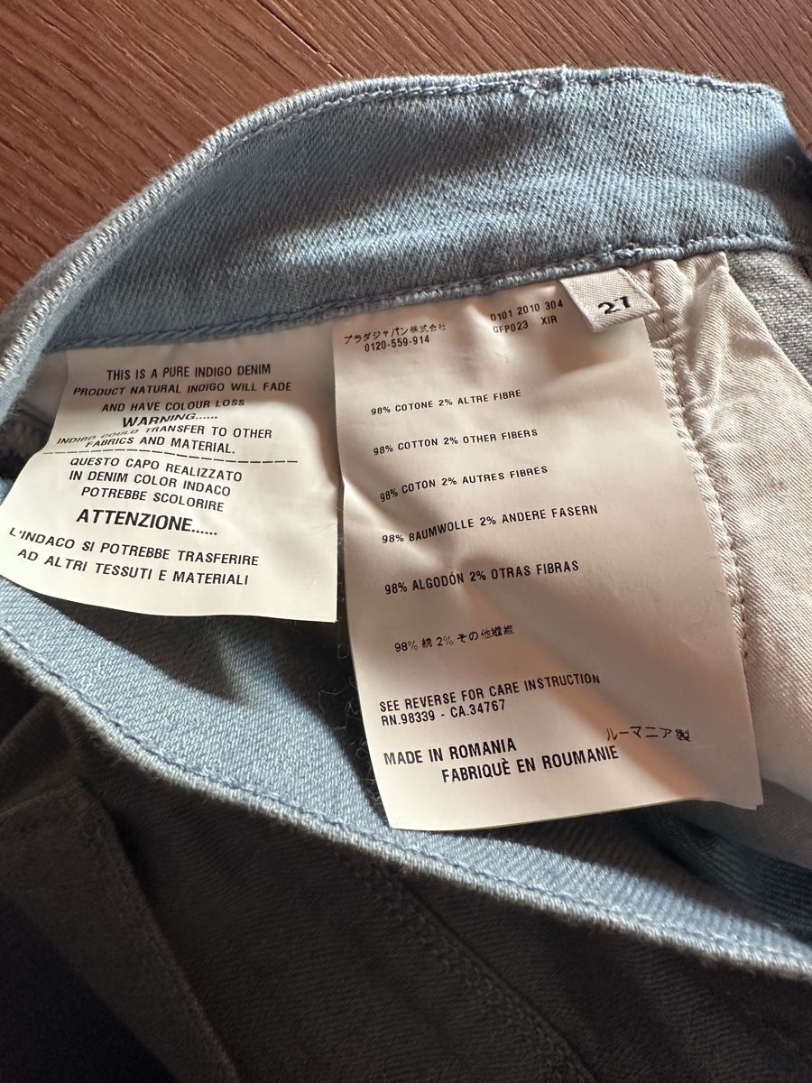 Prada Jeans: Prada Jeans grey size 27 good condition – Neu (gemäss Beschreibung) aus Binningen von can_s2yh 6