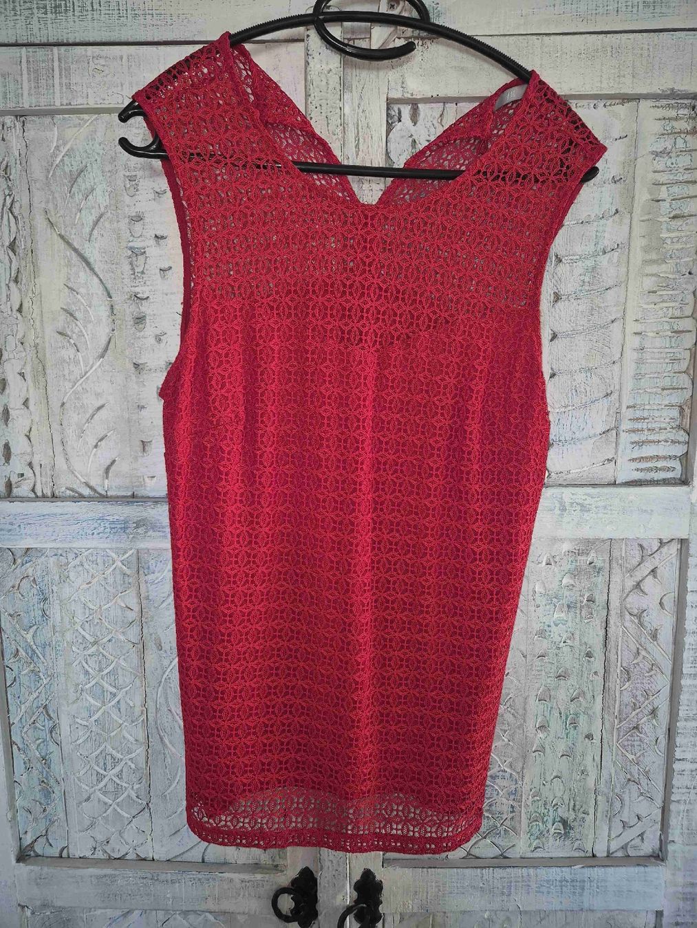 H&M Tops: Spitzentop rot Grösse S neuwertig – Gebraucht aus Reinach BL von NeuEntdeckt