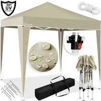 KESSER Pavillon 3x3m Faltpavillon Beige