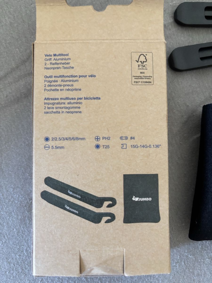 Tutti gli attrezzi: Jumbo Velo Multitool Aluminium Neoprene Pouch New – Nuovo e nell'imballaggio originale da Bern venduto da kri_y8h8 2