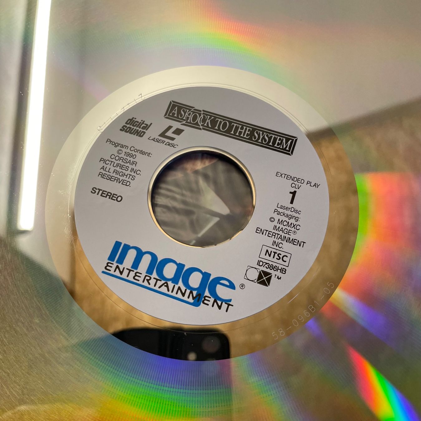 Tutti i DVDs: A Shock To The System - LASER DISC - Englisch Orig. – Usato da Stans venduto da Brode 2
