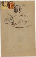 seltene MiF auf Chargé-Gerichts-Vorladung von RHEINFELDEN