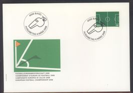 2008, FDC, Sondermarken Fussballeuropameisterschaft