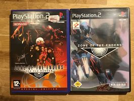 ZONE OF THE ENDERS PlayStation 2 Retro Game PS2 Set *RAR*
