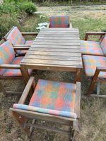 Holz-Gartenmöbel-Set (Brio Ferie Marke)