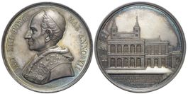 Rom, Leo XIII., Silbermedaille AN VII (1884)