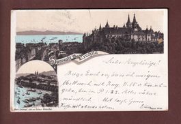 Souvenir de NEUCHÂTEL - 1900 Litho Schlumpf
