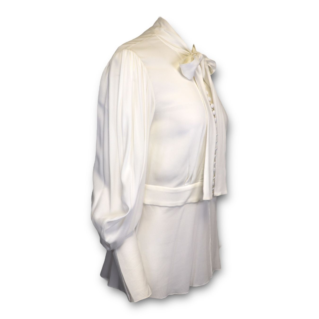 Dolce & Gabbana Camicette: Dolce & Gabbana Bluse weiss IT 44 DE 40 – Usato da Binningen venduto da Designerlabels 1