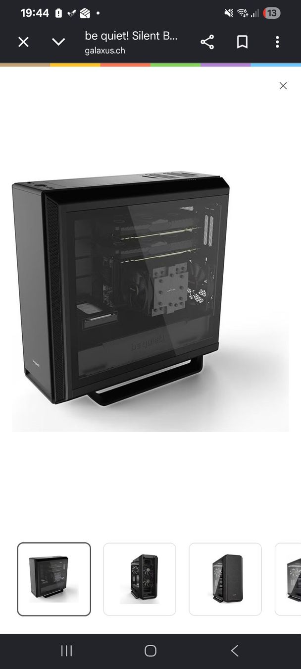 beQuiet! Gehäuse: BeQuiet Silentbase 802 Window PC Gehäuse – Gebraucht aus Unterseen von Heno13 2