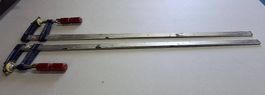 2x RICHA Schraubzwingen 800x32 mm West Germany