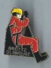 Plaketten & Abzeichen: Grotte Clamouse, Pin – Gebraucht aus Zürich von t24_de