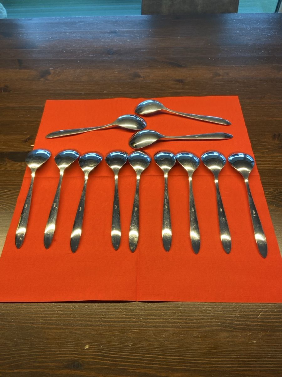 Set di posate: Besteck-Set Lusol gebraucht 45- teilig – Usato da Sisseln AG venduto da XBL-Rotstein 6