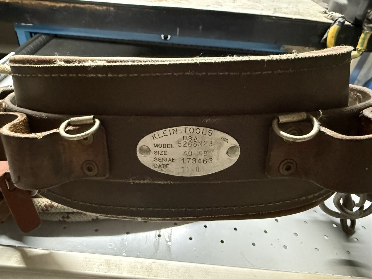 Cinture: Ceinture de travail Klein Tools vintage – Usato da Choex venduto da Adri27000 4
