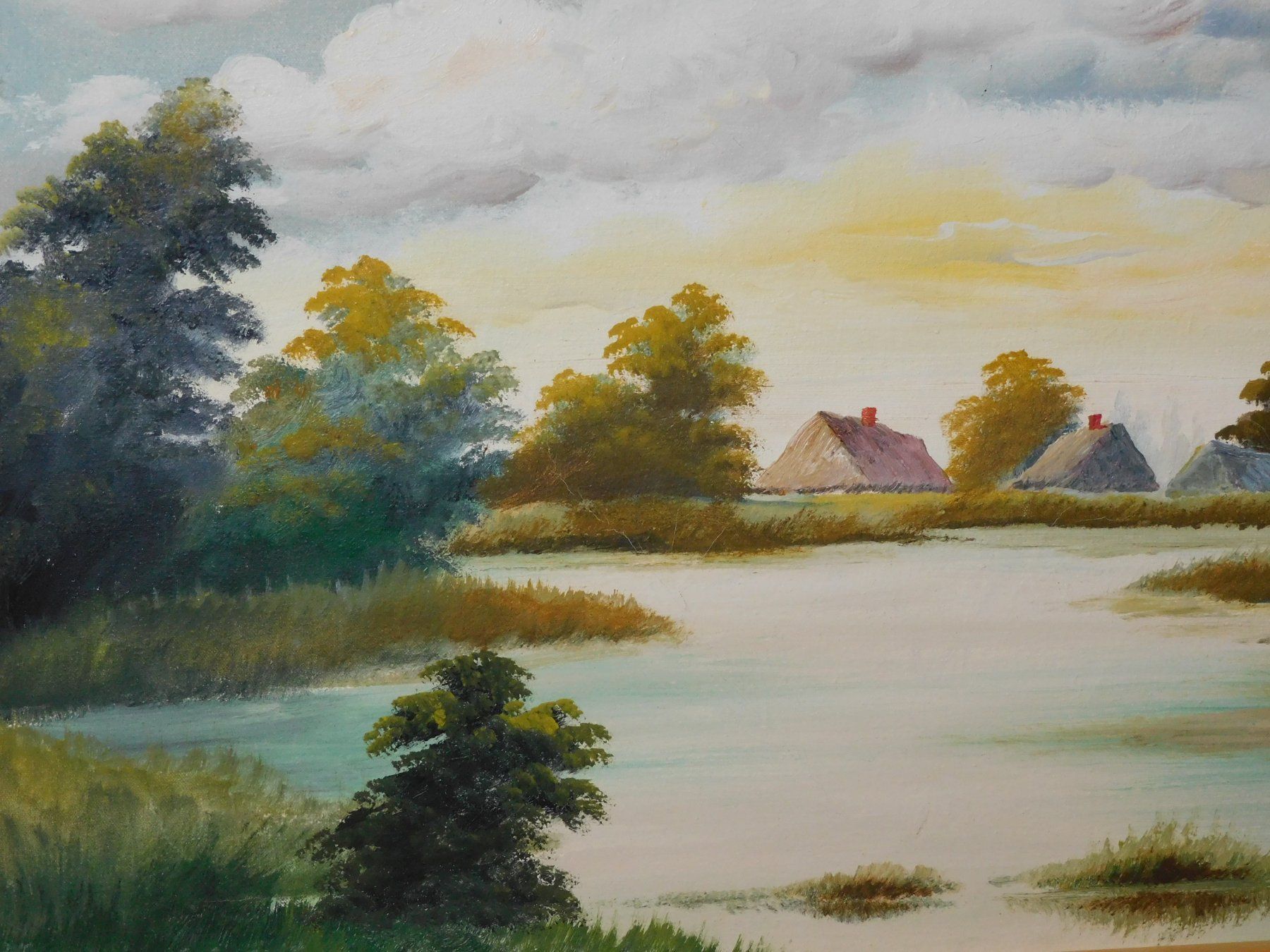 Dipinti: Kunst Gemälde grosses altes Ölgemälde Bild – Usato da Sursee venduto da 76 6
