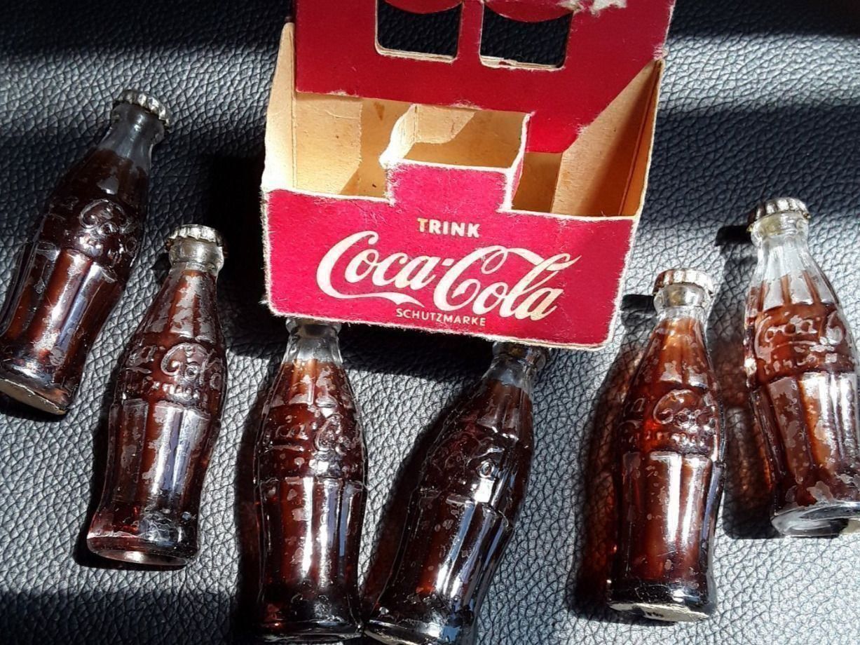 Altro in Stoviglie & Bicchieri: Original MiniaturCoca-Cola Flaschen 50er – Usato da Zürich venduto da gutsan 1