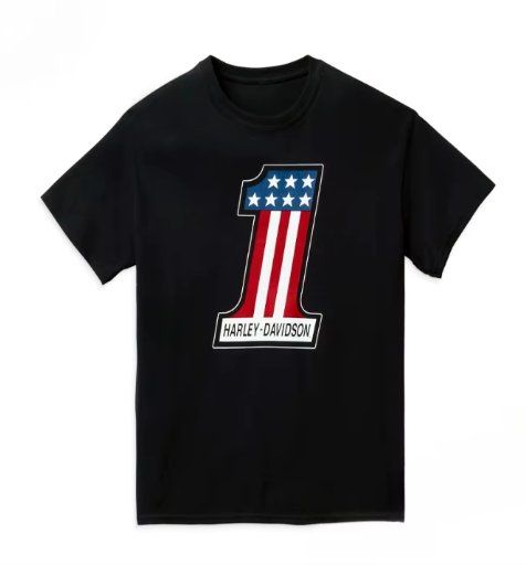 T-Shirt Harley-Davidson vintage, taille XL J173 1