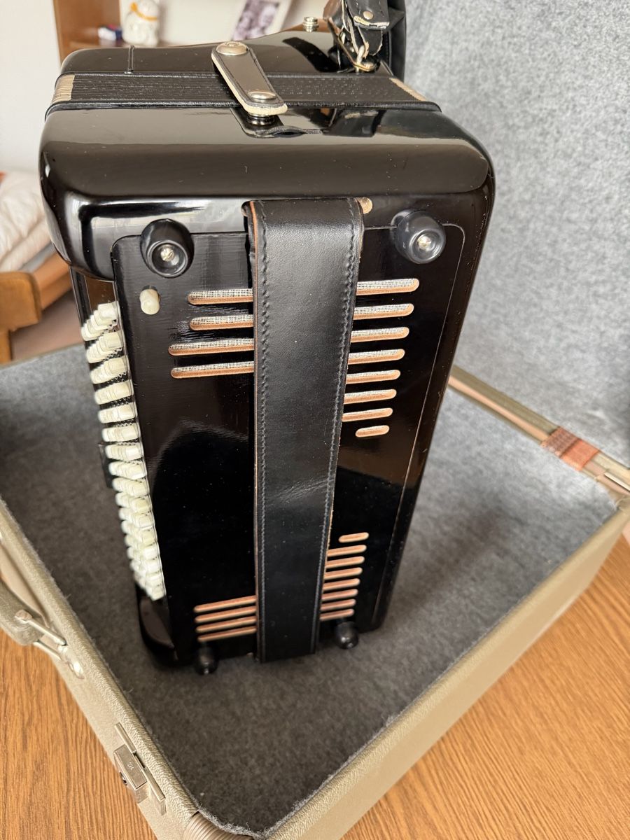 Hohner Strumenti musicali: Handharmonika Hohner, Riviera ||| S, Schwarz – Nuovo (secondo la descrizione) da Horriwil venduto da Joseph24 3