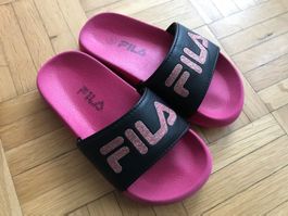 Pantolette Slides Slippers von Fila Grösse 25 - Porto 3.40