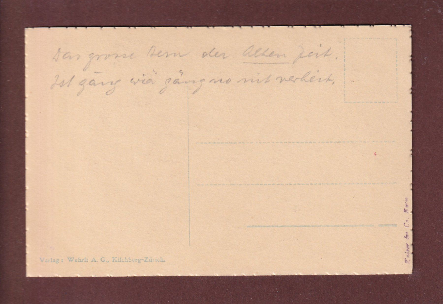Cartoline postali: BERN - Schützenbrunnen - Käfigturm – Usato da Pully venduto da nicecards 1
