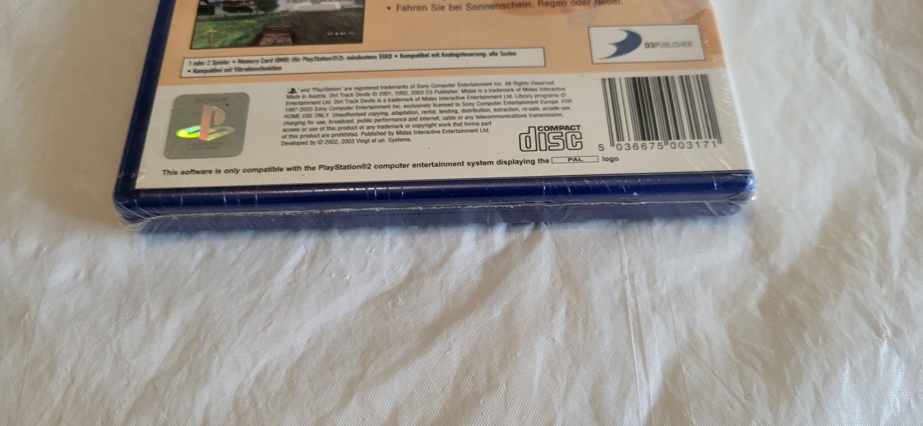 Spiele: Dirt Track Devils PS2 verschweißt (kein Original Seal) – Neu (gemäss Beschreibung) aus Gretzenbach von Uli1980 2