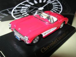 Corvette 1957 rot * Yat Ming 1:43