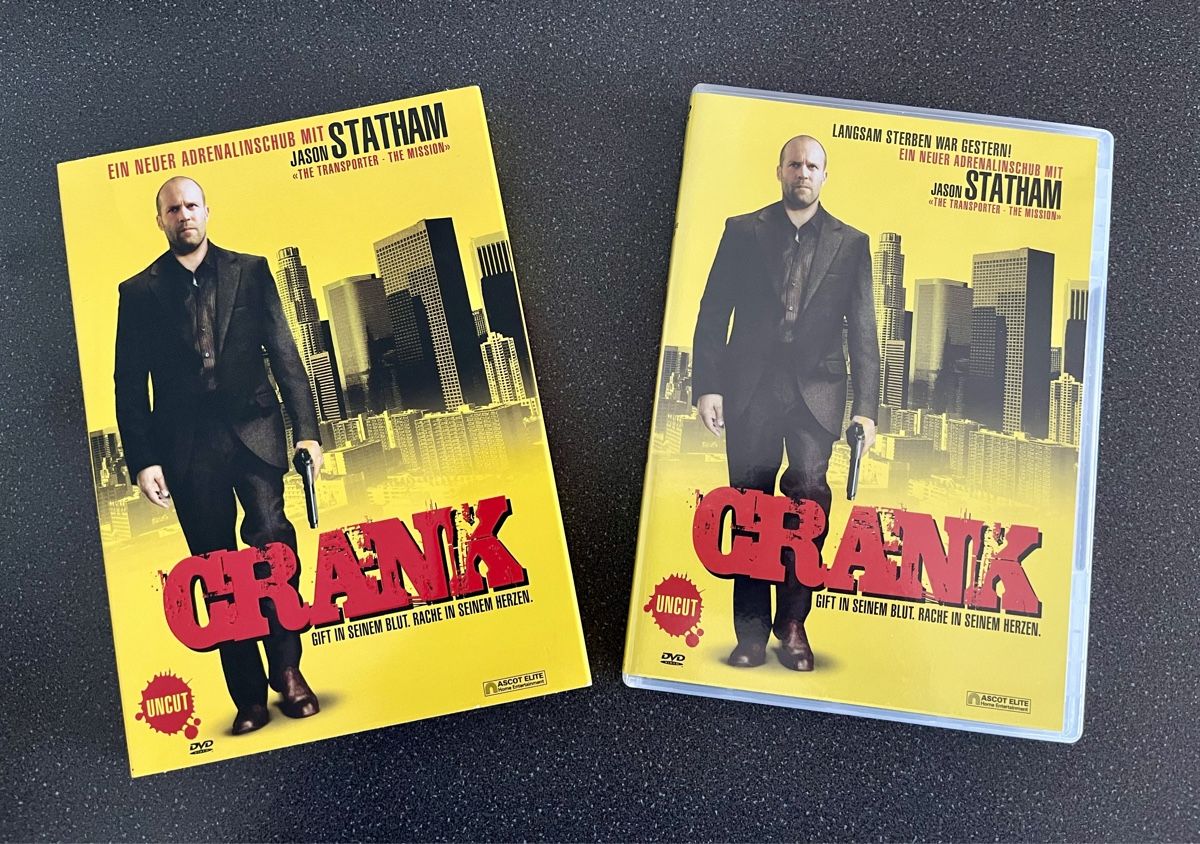 Tutti i DVDs: Crank - Jason Statham - DVD – Usato da Sarnen venduto da m-basic