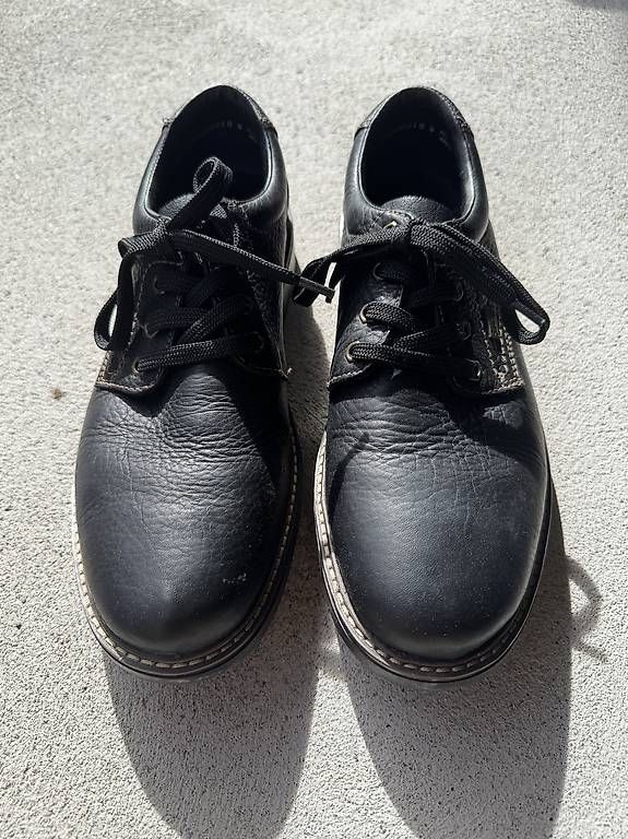 Rieker Scarpe da uomo: Halbschuhe Rieker Gr.42 (schwarz) – Usato da Brütten venduto da voene77