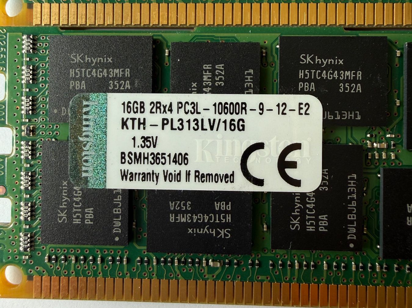Kingston Memoria / RAM: Kingston 16GB RAM KTH-PL313LV/16G – Usato da Wohlen AG venduto da VerkaufAargau 2