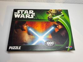 Star Wars Puzzle 1000 Teile Obi wan vs Anakin