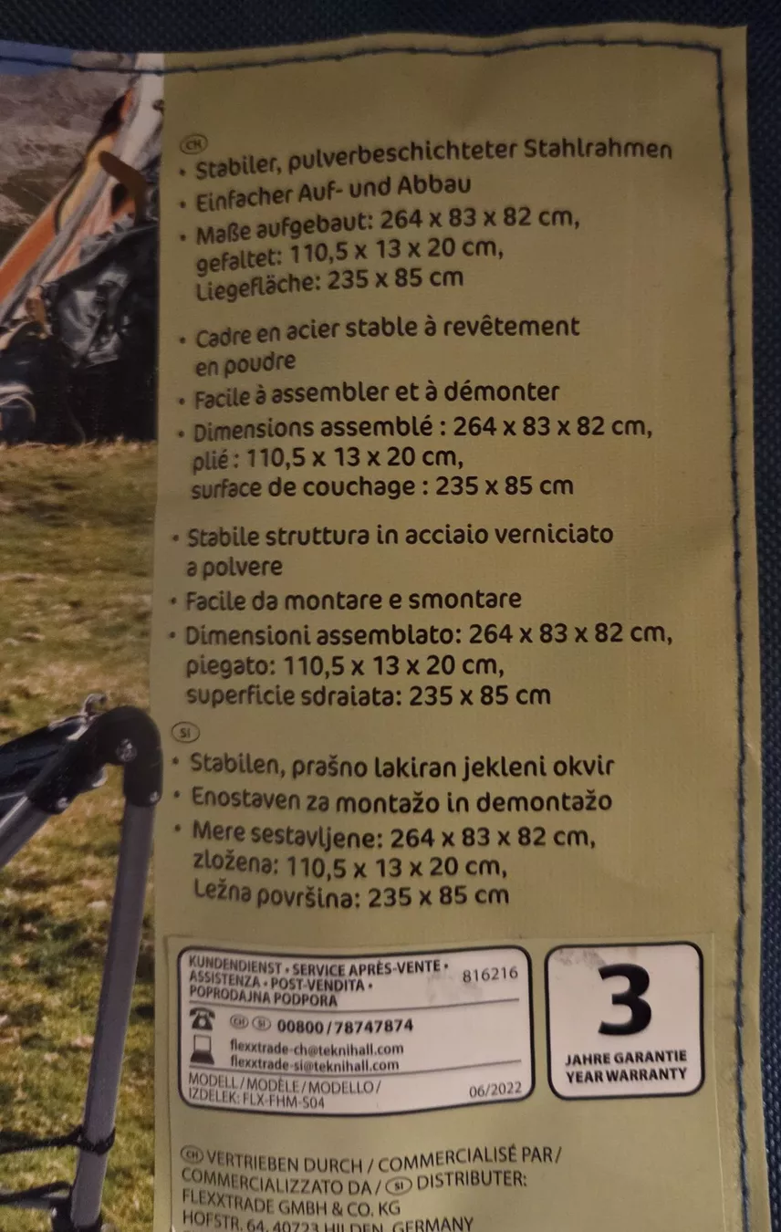 Hängematten: Hängematte – Gebraucht aus Bern von pvonall 3