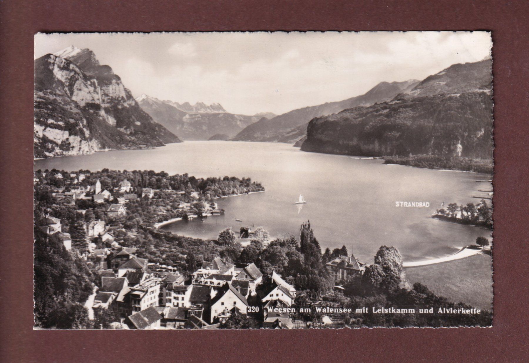 Cartoline postali: WEESEN am Walensee – Usato da Pully venduto da nicecards-shop