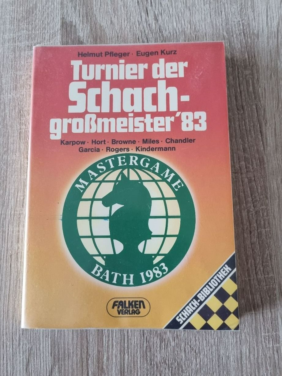 Libri: Schachbuch Turnier der Schachgrossmeister 1983 – Usato da Muttenz venduto da Langerochade