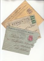 Firmenbriefe Basel 1907 / 1922, 3 Stück