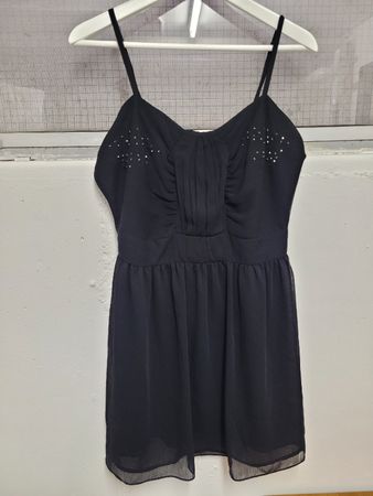 Schwarzes Trägerkleid Gr. 36 - Nümph