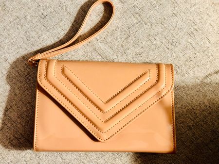 Joli Beutel-Clutch Aldo aus Leder in Blush Beige